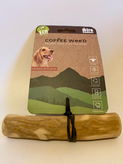 Miro and Makauri Coffee Wood Chew Stick (Medium - for dogs up to 20kg)