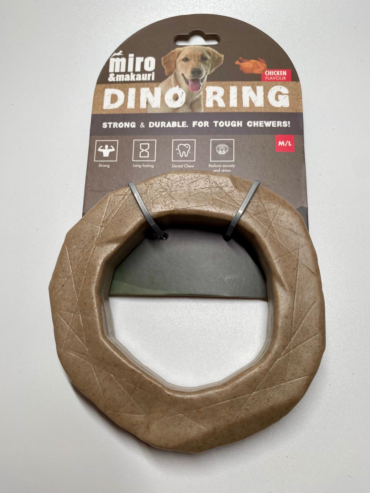 Miro and Makauri Dino Ring Chew Toy