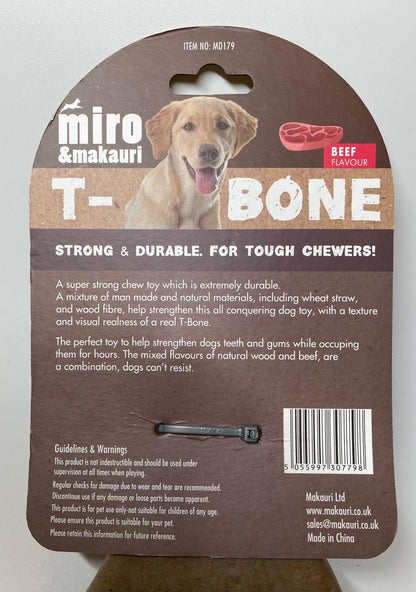 Miro and Makauri T Bone Chew Toy